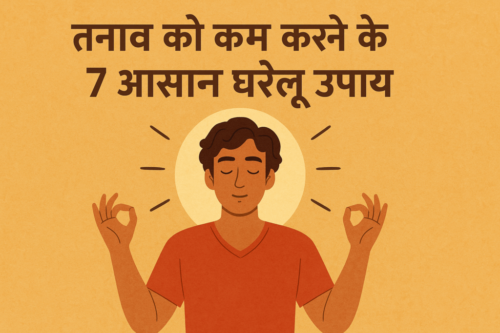 तनाव को कम करने के 7 आसान घरेलू उपाय