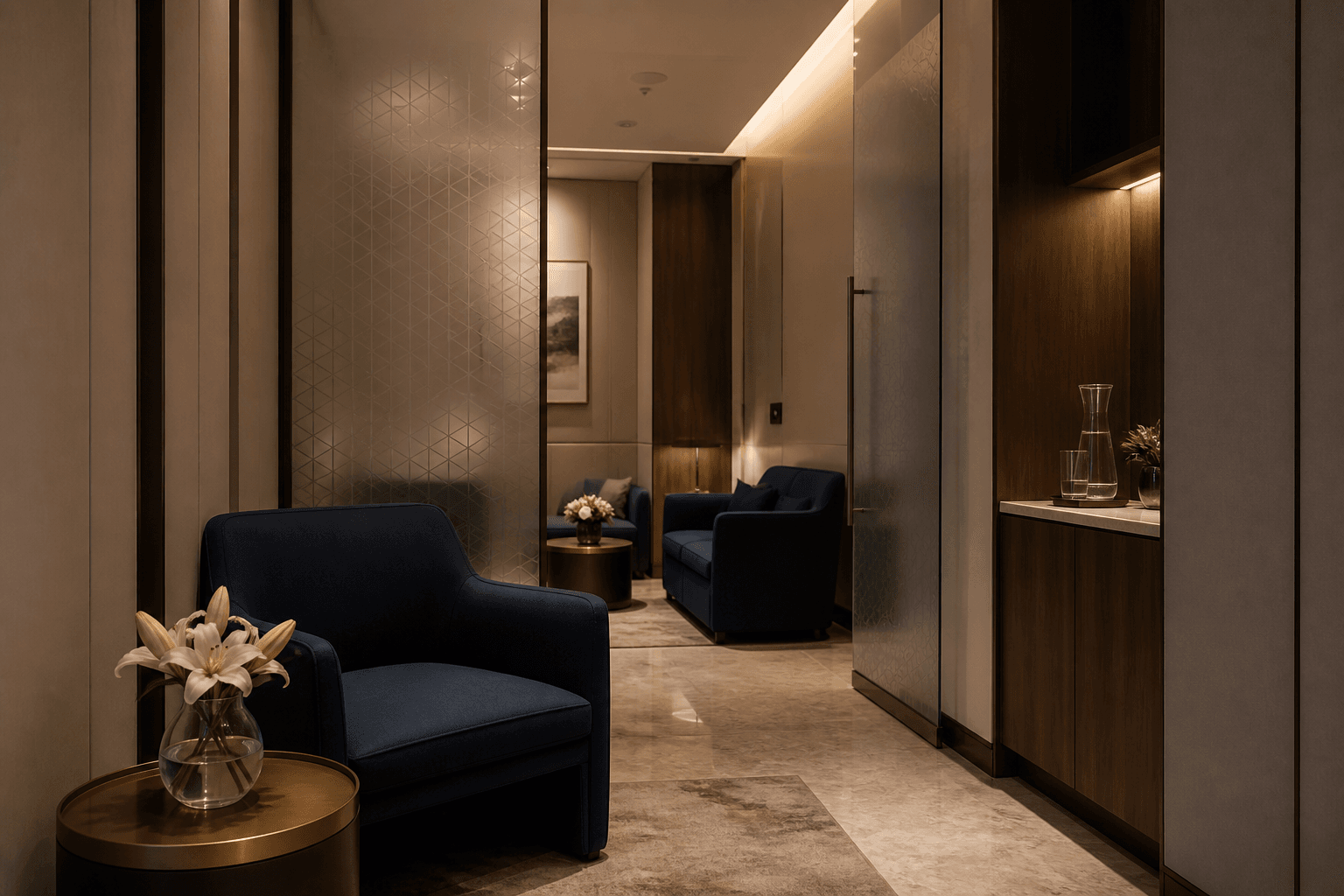Private consultation suite designed around patient dignity